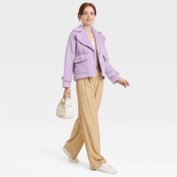 Faux Utility Jacket Purple, a new day - Picture 3 of 5